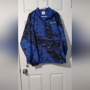 Champion Blue and Black Windbreaker